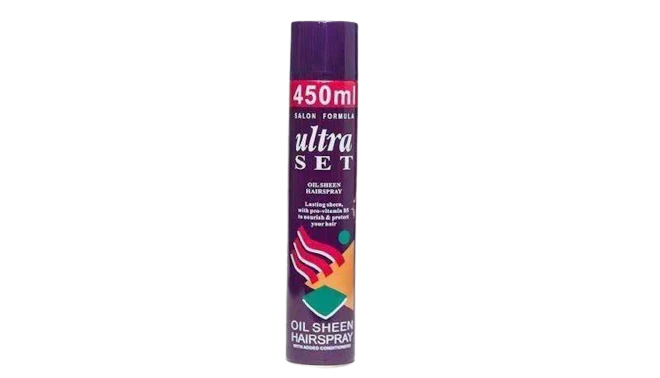 Ultra Set Oil Sheen Hair Spray