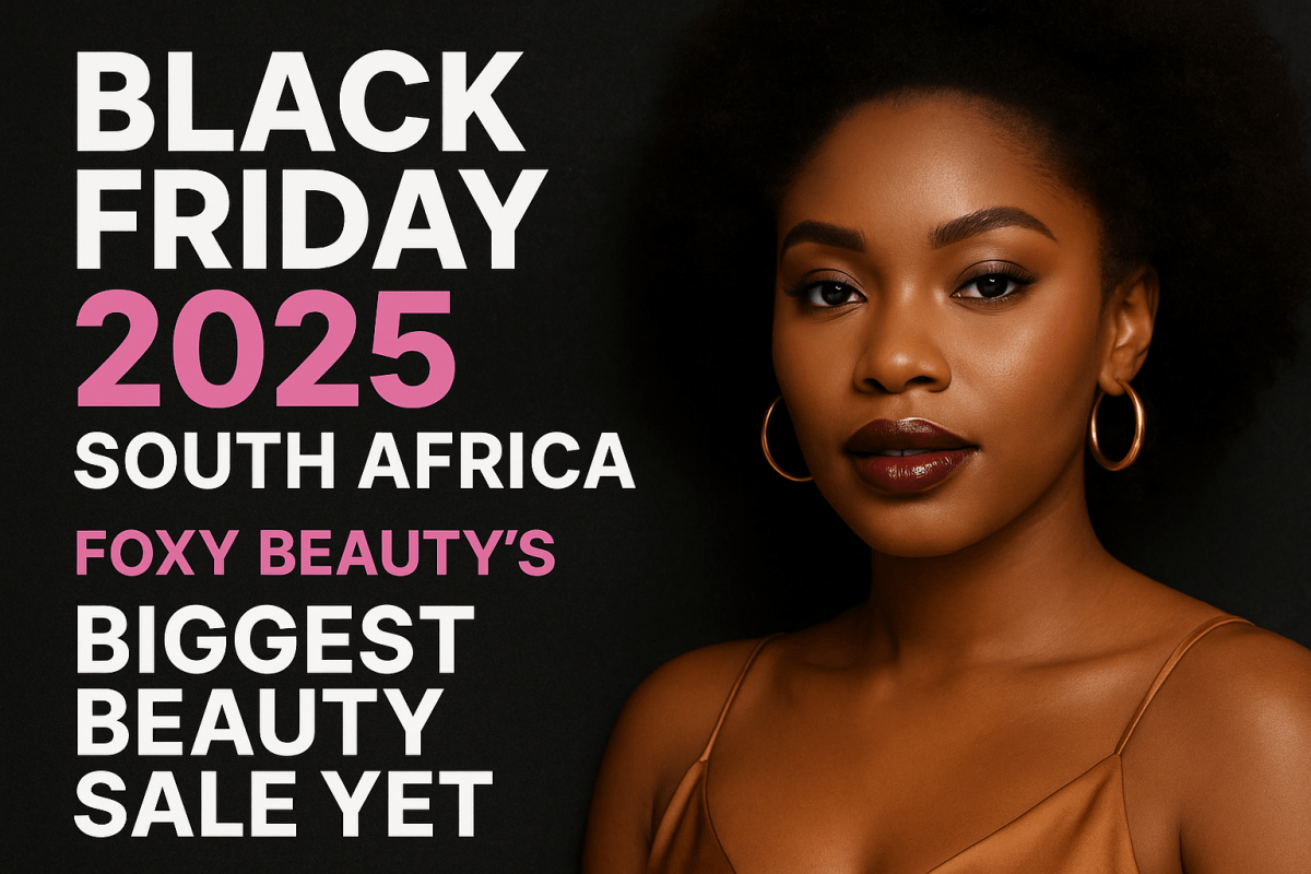 Black Friday 2025 South Africa – Foxy Beauty’s Biggest Beauty Sale Yet