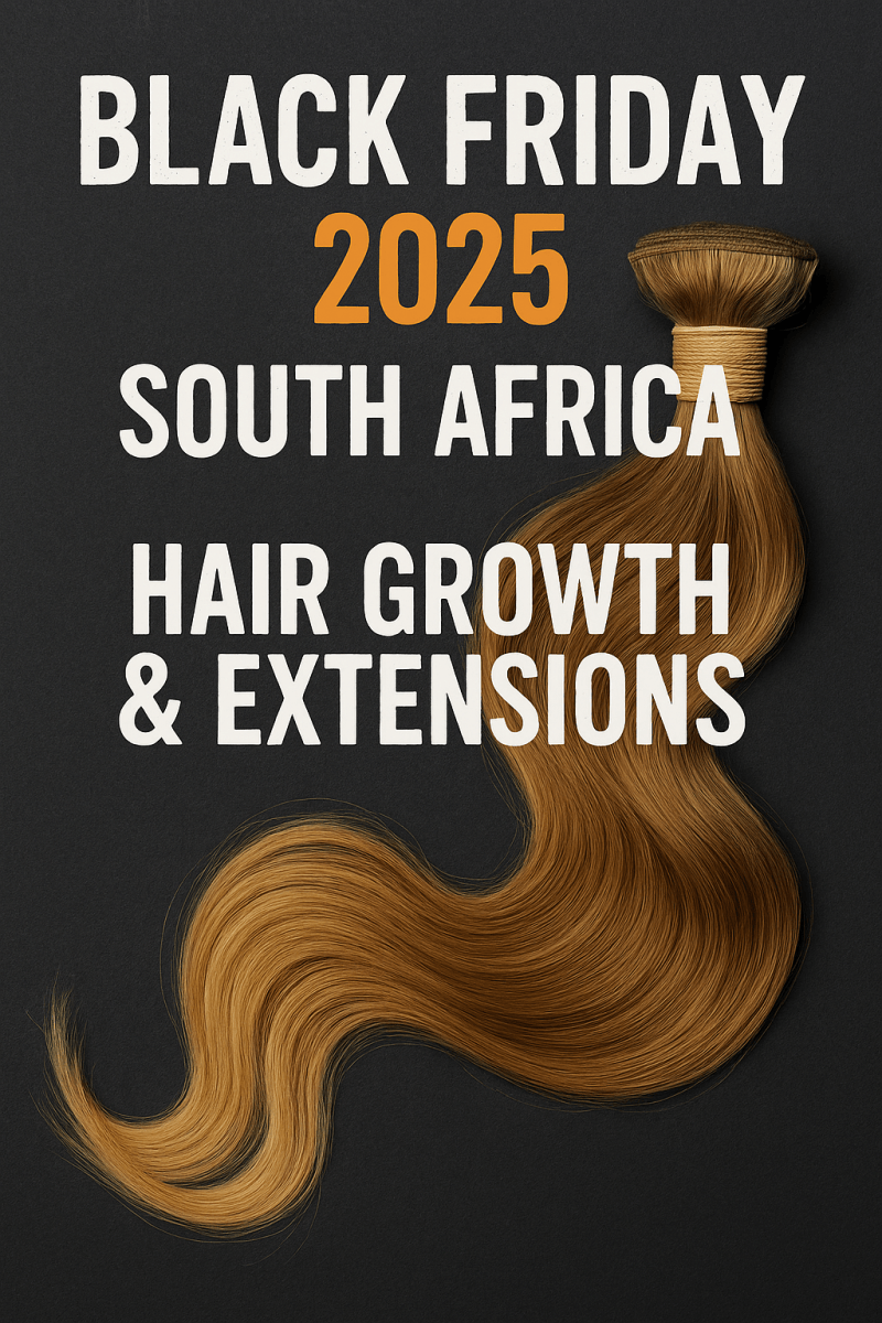 Black Friday 2025 South Africa: Hair Growth & Extensions