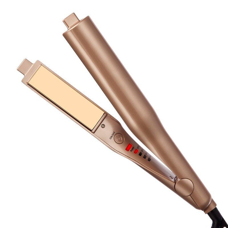2-in-1 Curling and Straightening Iron - Foxy Beauty