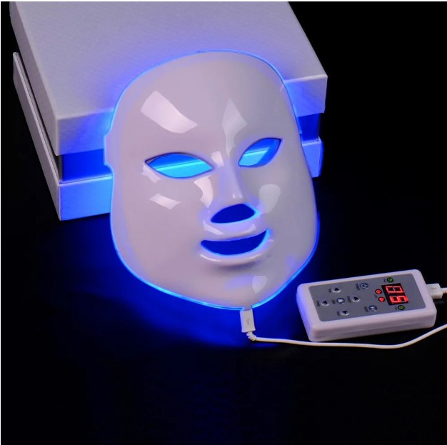 7 Colors Light Photon LED Electric Facial Mask Therapy_0