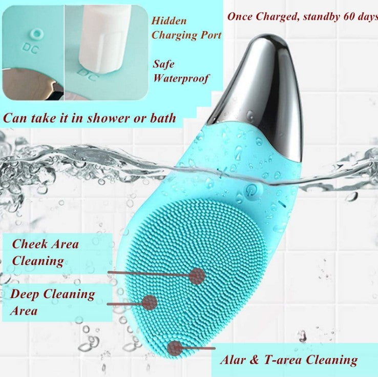 High-Frequency Silicone Facial Cleansing Brush_3