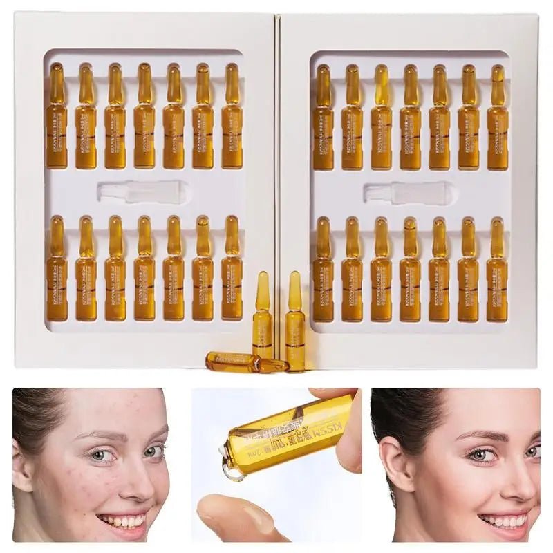 28Pcs Peptide Firming Essence Ampoules Anti-Wrinkle