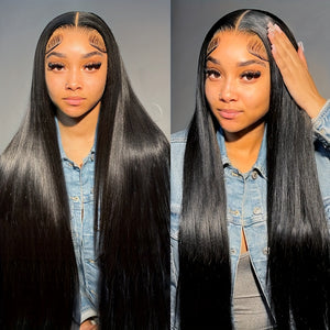 Straight Lace Front Human Hair Wig