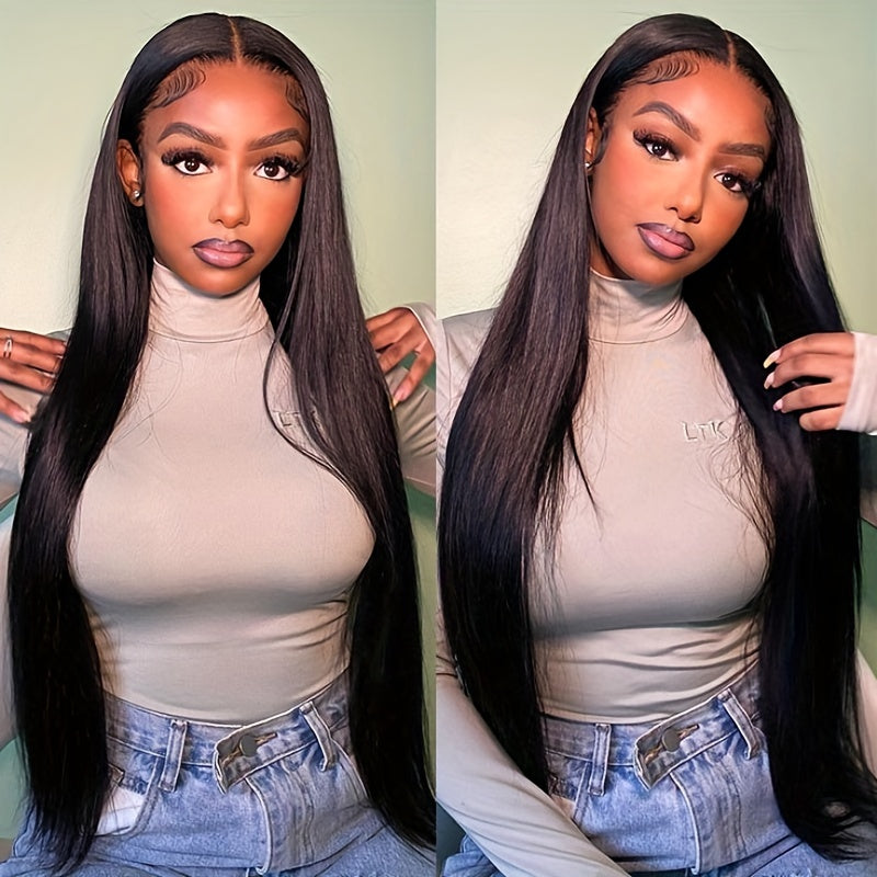 200% Density Straight Brazilian Human Hair Wig