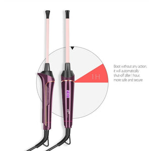 9MM LCD Display Hair Curler Wand