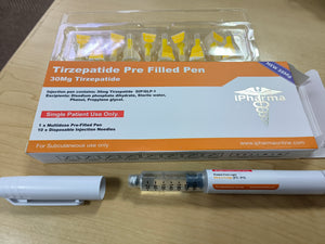 Tirzepatide South Africa. Mounjaro Pen - IPHARMA TIRZEPATIDE 30MG