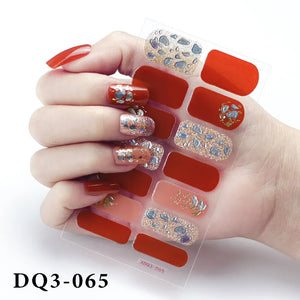 Fashion Nail Wraps Self-Adhesive Set - Foxy Beauty