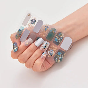 Semi-Cured Gel Nail Art Stickers