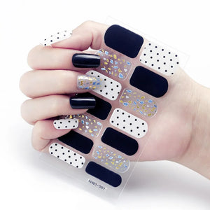 Fashion Nail Wraps Self-Adhesive Set