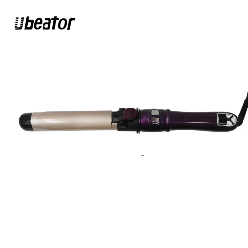 A wand Professional Rotating Curling Iron