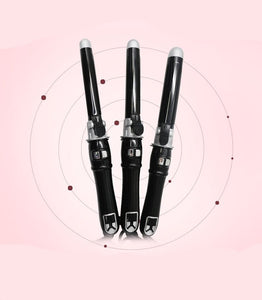 A wand Professional Rotating Curling Iron