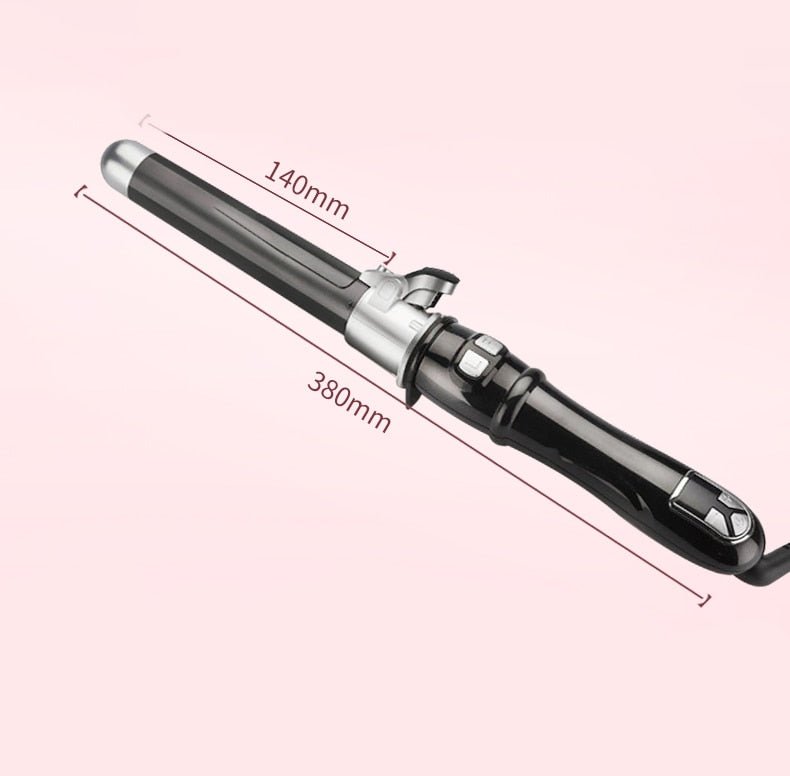 A wand Professional Rotating Curling Iron