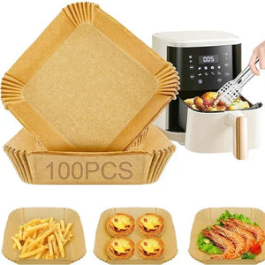 Air Fryer Liners - Non-Stick, Disposable