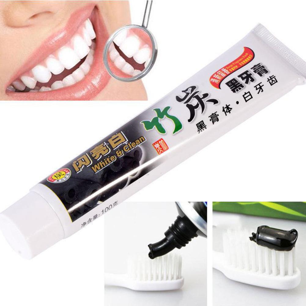 All Natural Bamboo Charcoal Teeth Whitening Toothpaste