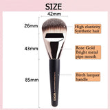 Angled Flat Top Makeup Foundation Brush