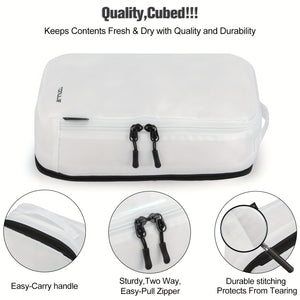 8-Piece Compression Packing Cubes