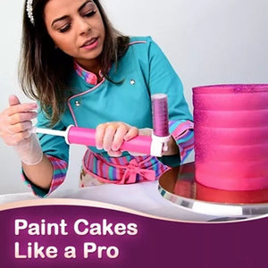 Cake Decorating Manual Airbrush Spray Kit - Foxy Beauty