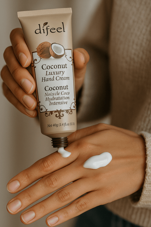 Difeel Therapeutic Moisturizing Hand Cream with Coconut Oil 1.4 oz.