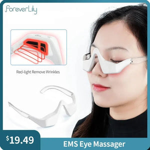 EMS Eye Massager Red Light Therapy - Foxy Beauty