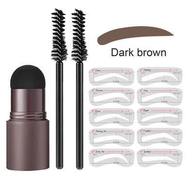 Eyebrow Stamp Shaping Kit Hairline Enhancer - Foxy Beauty