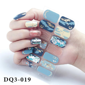 Fashion Nail Wraps Self-Adhesive Set. nail wraps