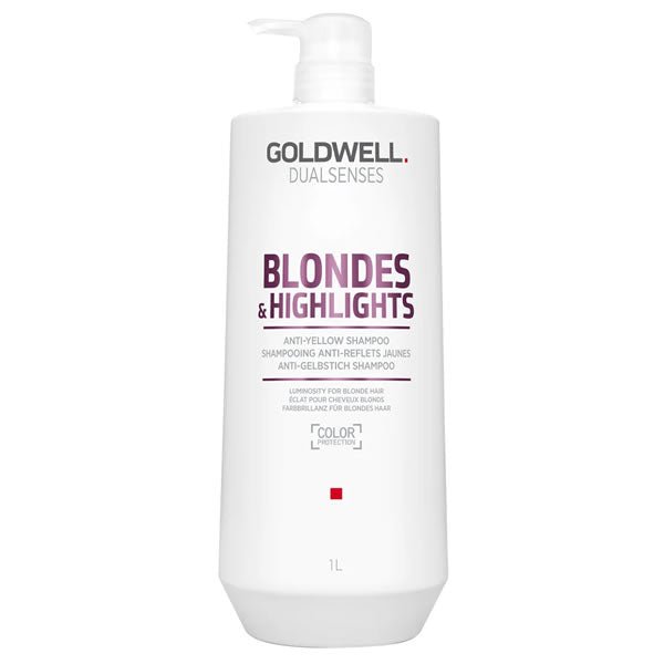 Goldwell Dualsenses Blondes & Highlights Anti - Yellow Shampoo – 1000ml