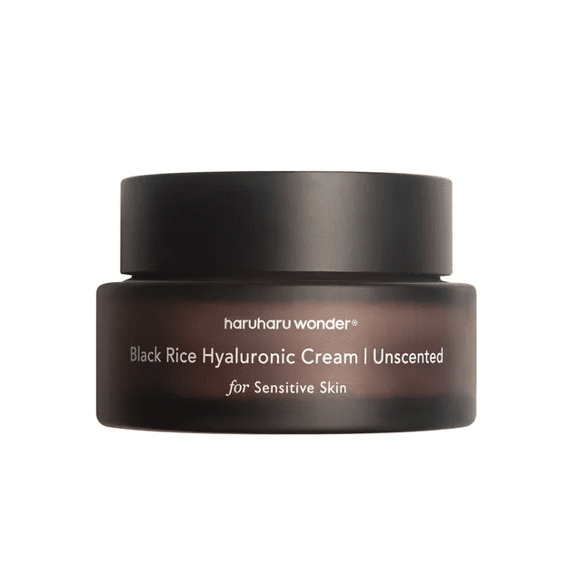 Haruharu Wonder Black Rice 10 Hyaluronic Cream Unscented for Sensitive Skin