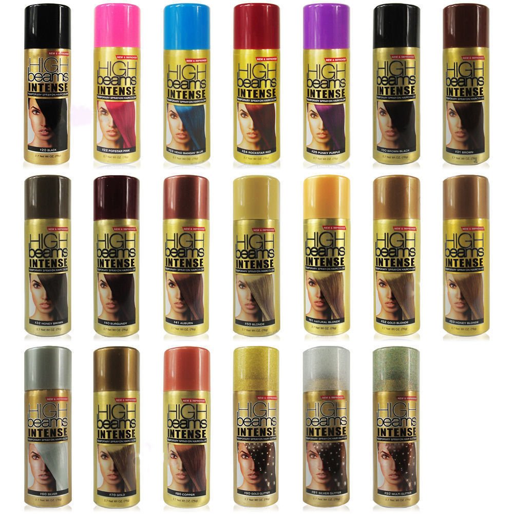 High Beams Intense Temporary Spray - on Hair