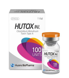 Hutox 100U + Saline. Botox