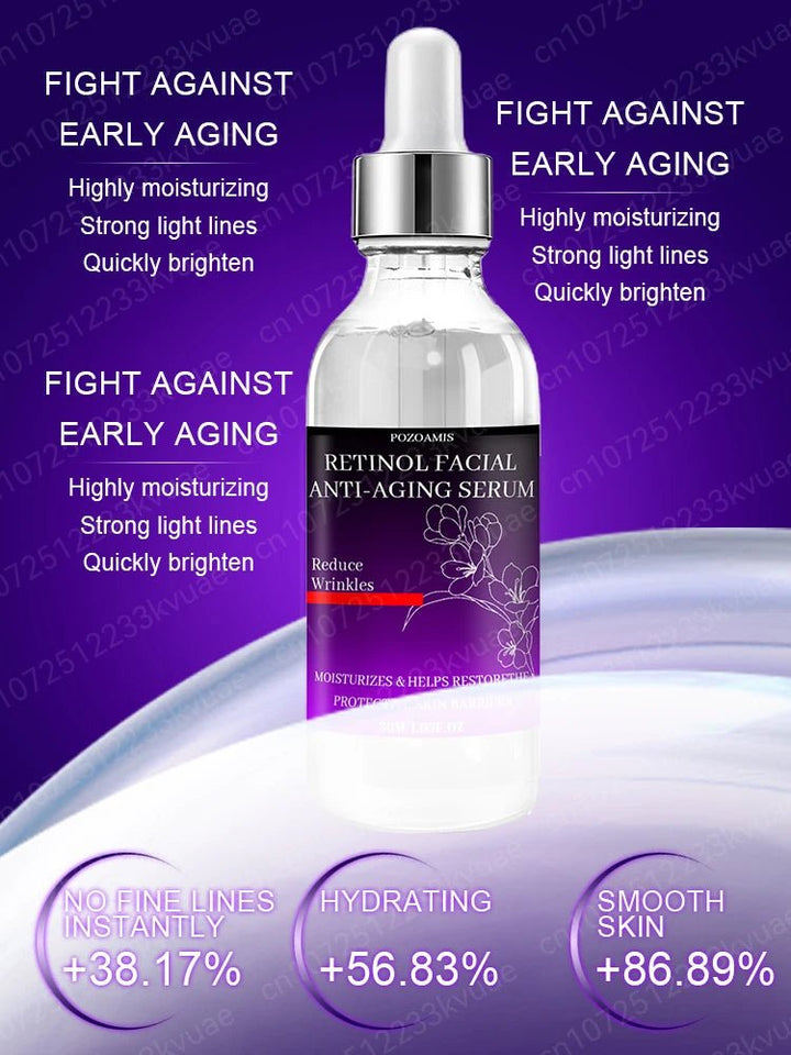 Instant Anti-Wrinkle Aging Facial Serum