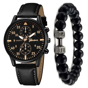 Luxury Men's Quartz Watches Gift Set