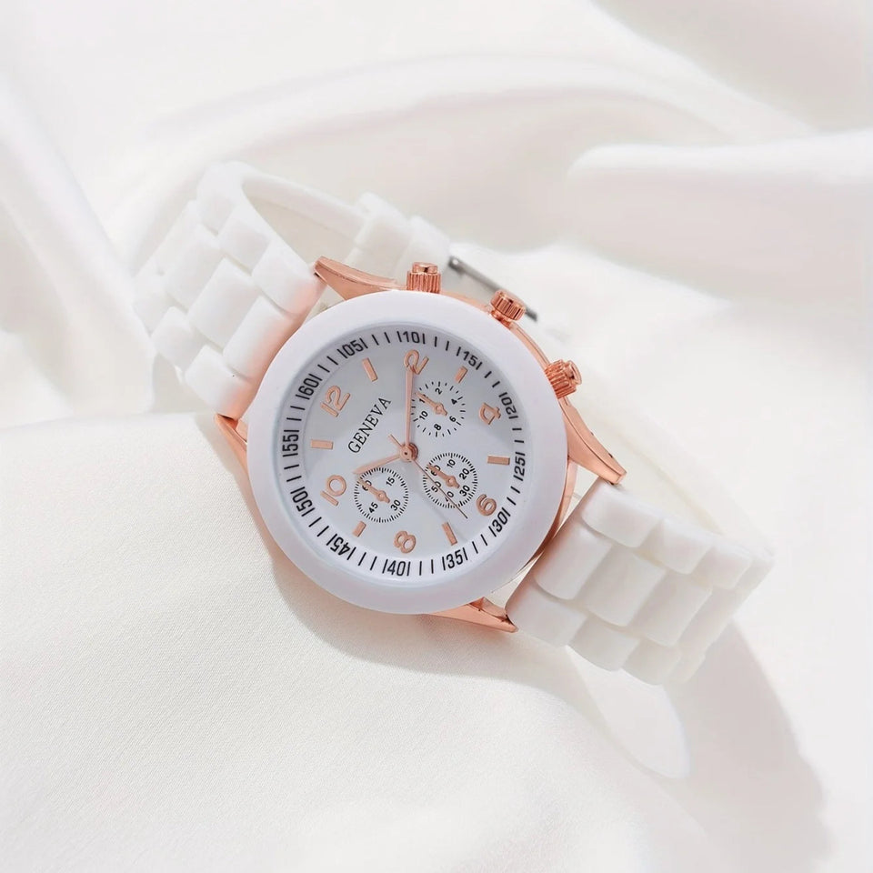 Luxury Women's Watch & Jewelry Set