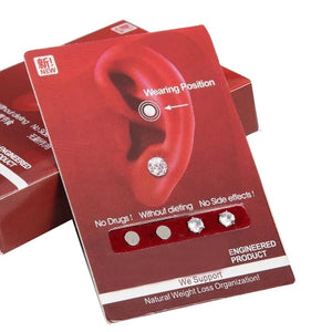 Magnetic Slimming Earrings Weight Loss Therapy. magnetic earings