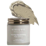 mary cica tea tree soothing wash off pack .1