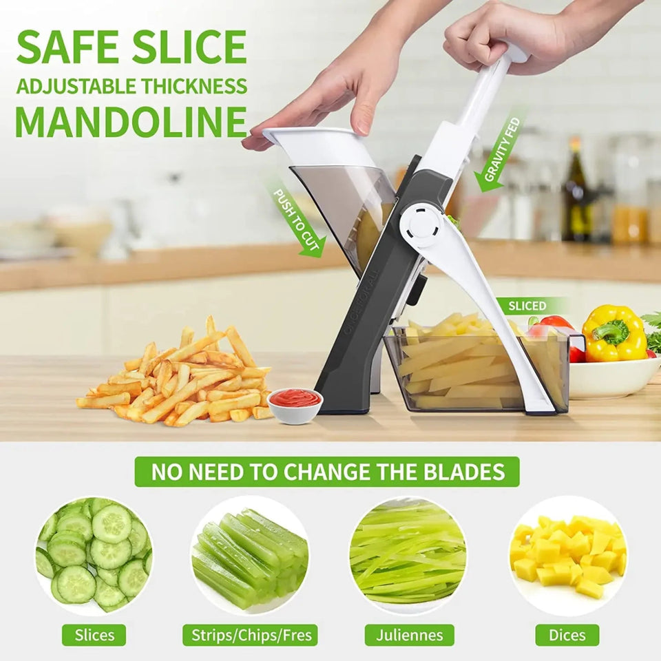 Multi-use Vegetable Chopper & Slicer Tool