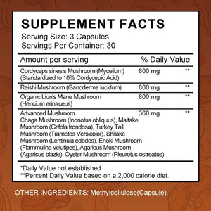 Mushroom Complex Immune & Cognitive Support