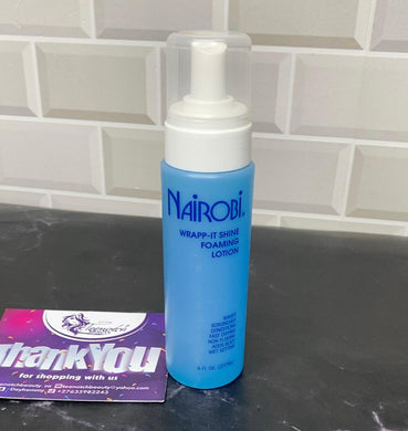 Nairobi Wrapp - It Shine Foam
