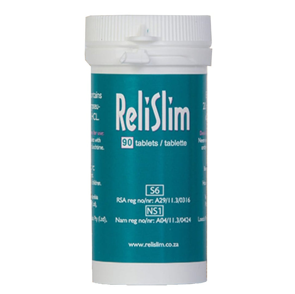 Relislim S6 Weight Loss Tablets (90s Bottle) - Authentic Appetite Suppressant South Africa