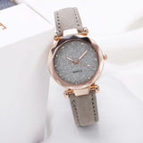 Rhinestone Starry Sky Pink Quartz Watch