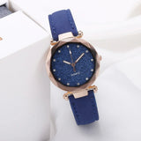 Rhinestone Starry Sky Pink Quartz Watch