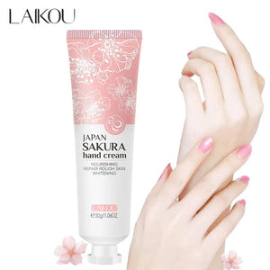 Sakura Moisturizing Anti-Chapping Hand Cream - Foxy Beauty