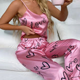 Silk Satin Pajama Set for Women