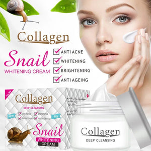 Snail Collagen Anti-Aging Whitening Cream. collagen snail whitening cream