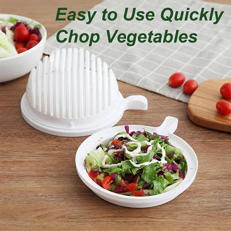 Salad Cutter Bowl - Quick Veggie Dicer