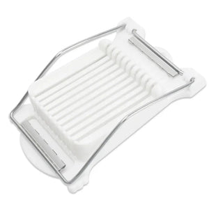 Versatile Stainless Steel Food Cutter Tool white