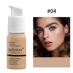 Waterproof Full Coverage Matte Foundation Light